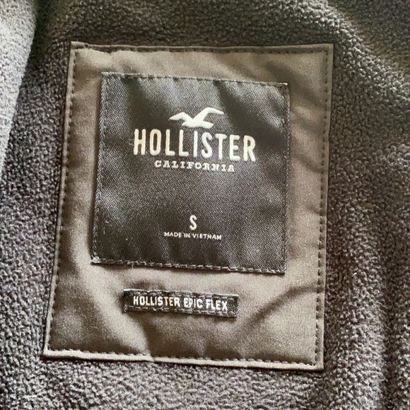 Hollister wind breaker fleece zip up jacket - Picture 4 of 4
